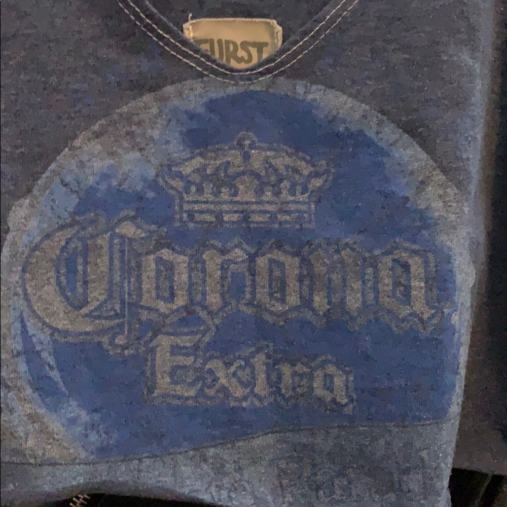 LF Furst of a Kind Vintage Corona Crop Top